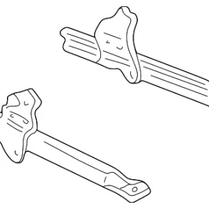 Seat Belt Reinforcement - Mazda (ZZN0-88-775)