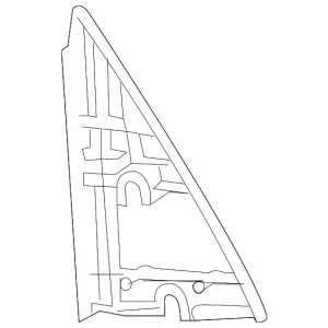 Upper Trim - Mazda (EG21-68-51X)