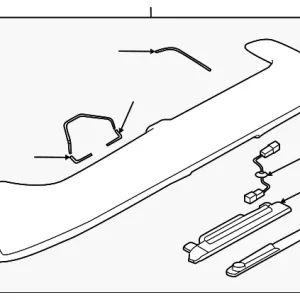 Spoiler Assembly - Mazda (BR6C-51-960D-08)