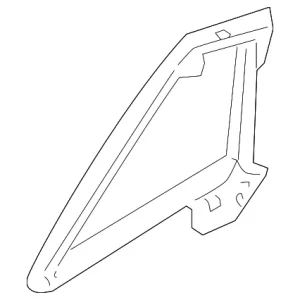 Weatherstrip - Mazda (GS3L-72-651B)