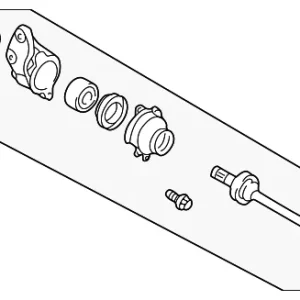Intermediate Shaft - Mazda (GA01-25-700G)