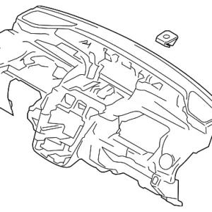 Instrument Panel - Mazda (EH44-60-400B-02)