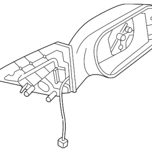 Mirror - Mazda (GP9A-69-120B-01)