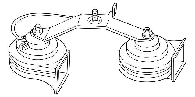Horn - Mazda (ZZL0-66-780B)