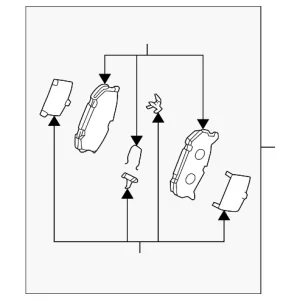 Rear Pads - Mazda (G5Y6-26-48ZA)