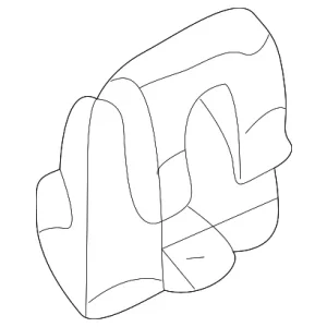 Belt Weather-Strip Clip - Mazda (GD7A-50-649A)