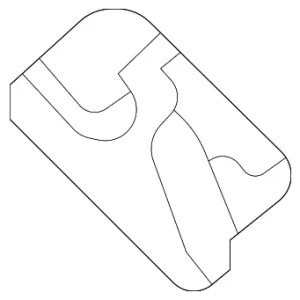 Seat Belt Guide - Mazda (DGH9-88-2M7-02)