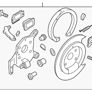 Parking Brake - Mazda (LE44-44-500E)