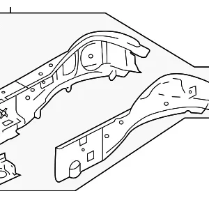Lower Rail - Mazda (GK2A-53-31XG)