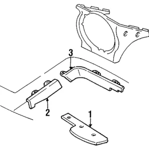 Stone Deflector - Mazda (NA01-51-SE1)