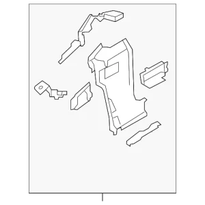 Inner Hinge Pillar - Mazda (CC29-70-230F)