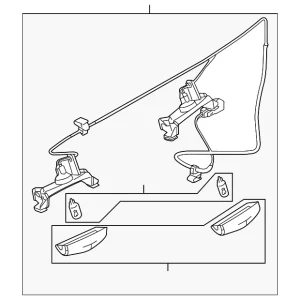 License Lamp - Mazda (BBM4-51-270D)