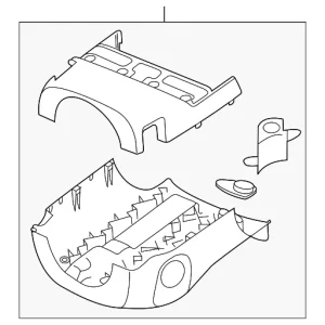 Column Cover - Mazda (EH44-60-21XA-02)
