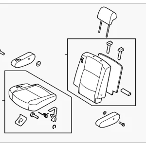 Seat Assembly - Mazda (CE49-57-25X-34)