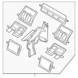 Damper Assembly - Mazda (BJS7-61-A1Z)