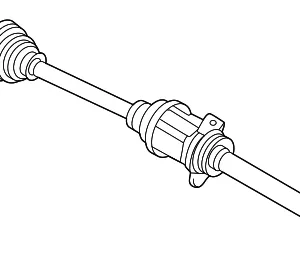 Drive Axle - Mazda (FT1C-25-50XA)
