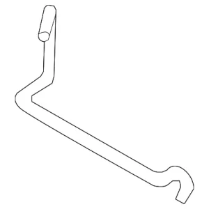 Reservoir Hose - Mazda (LFG1-15-184A)