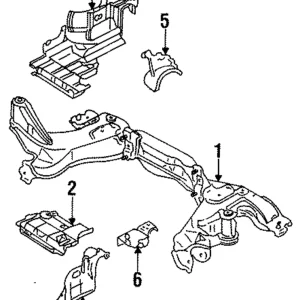 Splash Shield - Mazda (EA01-56-310A)