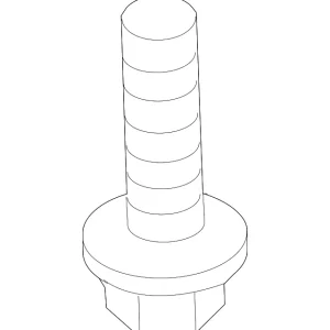 Bumper Cover Bolt - Mazda (9XF0-39-136L)