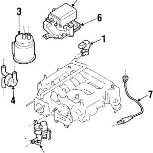 Check Valve - Mazda (BC4C-42-910)