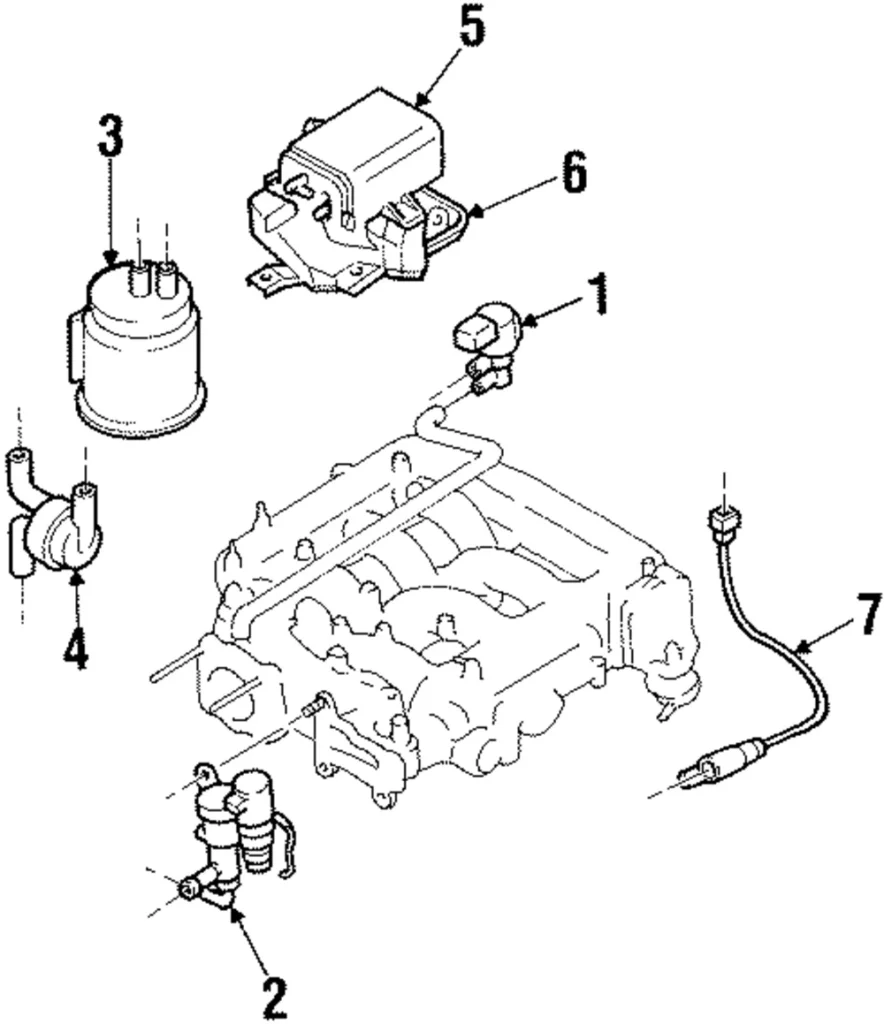 Check Valve - Mazda (BC4C-42-910)