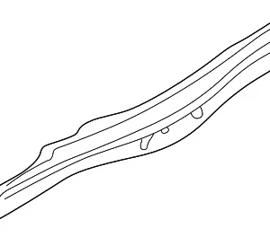 Front Rail - Mazda (GE4T-53-811C)