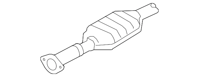Catalytic Converter - Mazda (ZZD4-20-500)