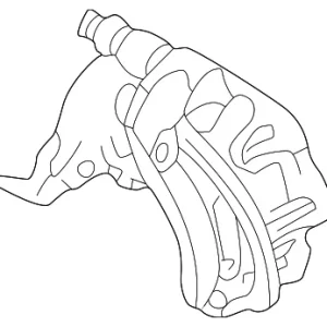 Caliper Assembly - Mazda (GD7E-26-980R-TB)