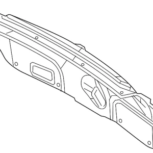 Trunk Lid Trim - Mazda (BJS7-68-8W1)