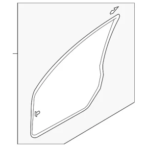 Surround Weather-Strip - Mazda (GJ6A-59-760E)