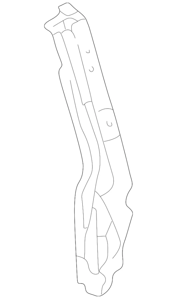 Center Pillar - Mazda (L0Y3-70-351A)