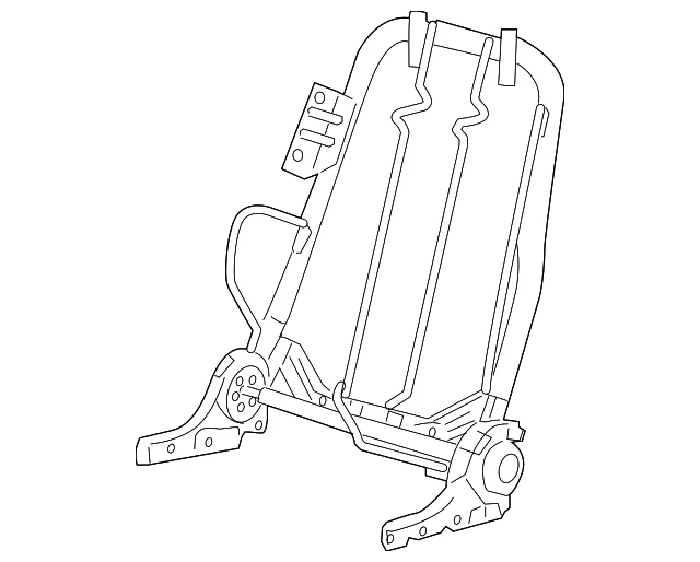 Seat Back Frame - Mazda (ZZDB-88-630)