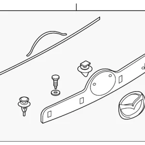 Finish Molding - Mazda (T1Y7-50-810)