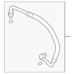 Suction Hose - Mazda (GS3L-61-462B)