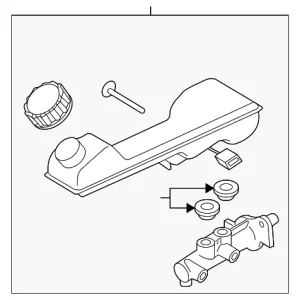 Master Cylinder - Mazda (TD11-43-40ZA)