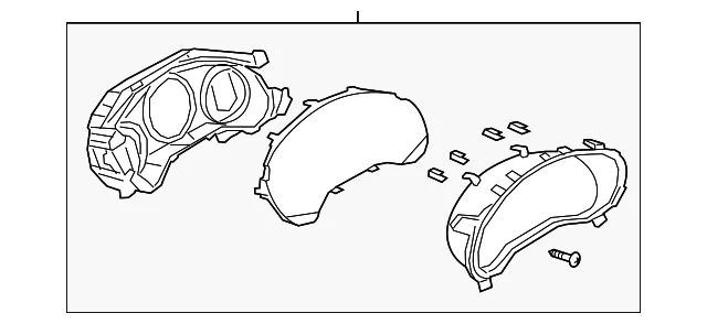 Instrument Cluster - Mazda (DAKM-55-430A)