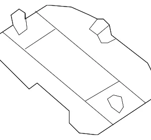 Latch Cover - Mazda (NF28-R1-3A5E)