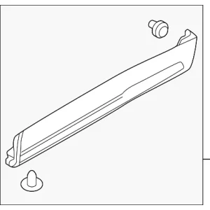 Lower Molding - Mazda (KR9E-51-RD0-2V)