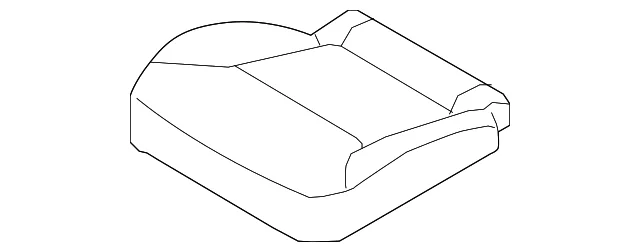 Seat Cushion Pad - Mazda (TN42-88-20X)