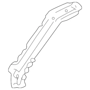 Windshield Pillar Reinforced - Mazda (EC01-70-242A)