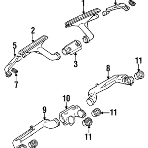 Defroster Vent - Mazda (NA75-60-170A-00)