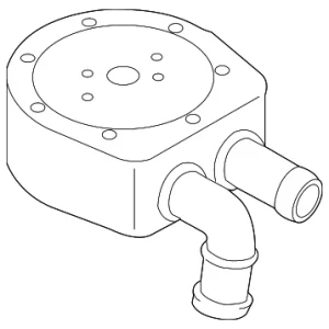Oil Cooler - Mazda (LF02-14-700)