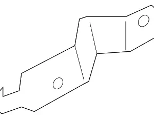 Front Bracket - Mazda (EG21-64-316A)