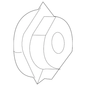 Outer Belt Assembly Clip - Mazda (BCKN-57-K95)