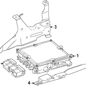 Mount Bracket - Mazda (K628-67-ZEX)