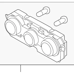 Dash Control Unit - Mazda (CE50-61-190B)