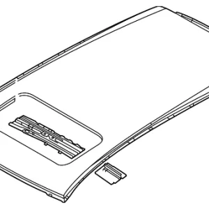 Roof Panel - Mazda (KEYF-70-600)