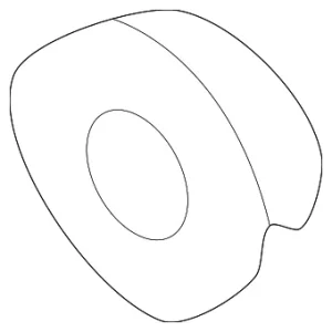 Lateral Arm Spacer - Mazda (S083-34-412)