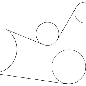 Serpentine Belt - Mazda (PY01-15-909A)