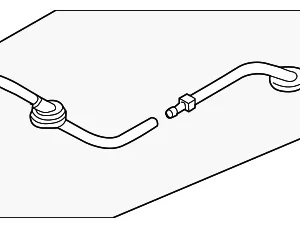 Center Hose - Mazda (D651-67-4J0B)